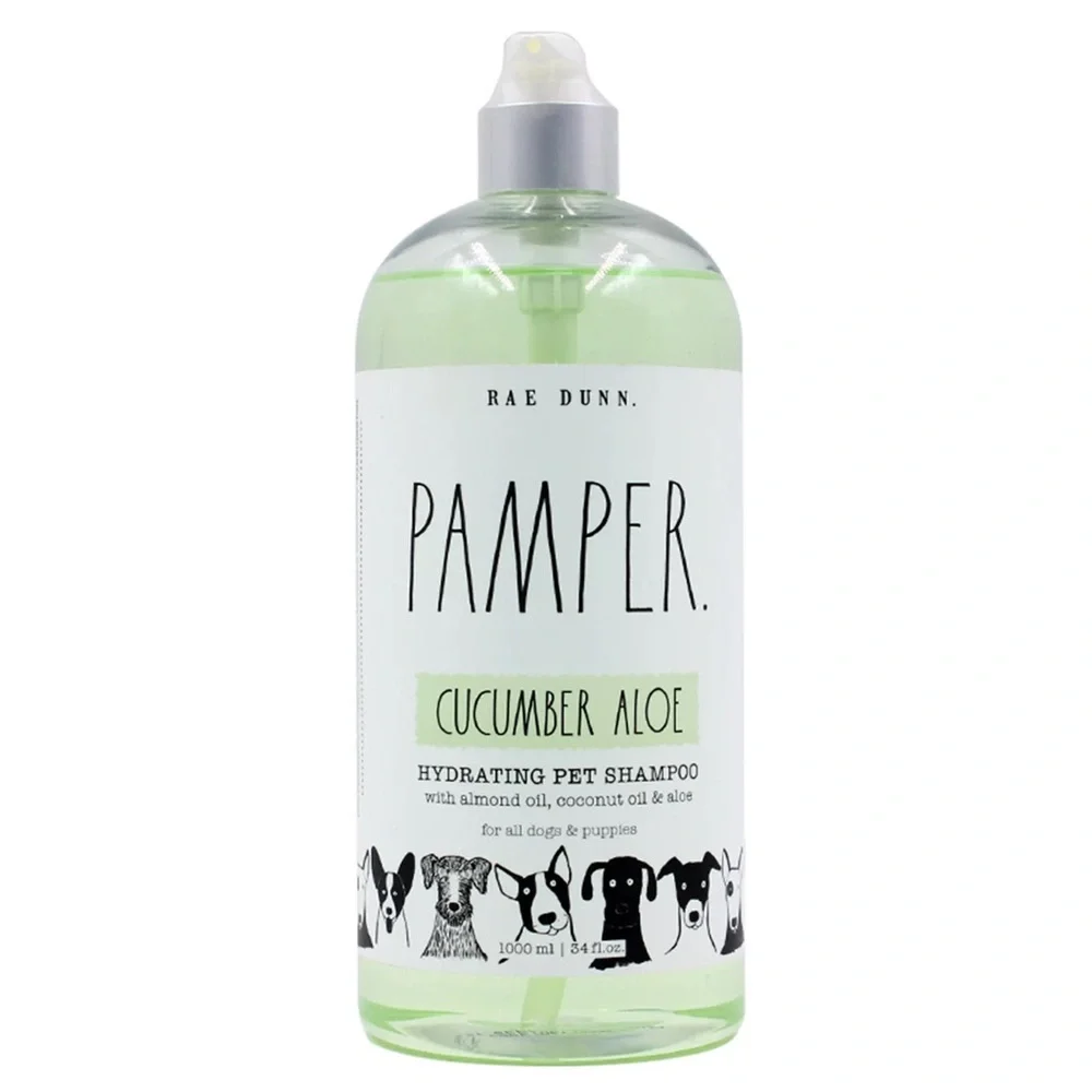 Rae Dunn Pamper Cucumber Aloe Pet Shampoo